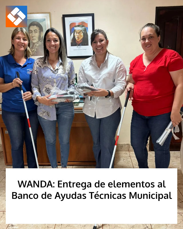 WANDA: Entrega de elementos al Banco de Ayudas Técnicas Municipal