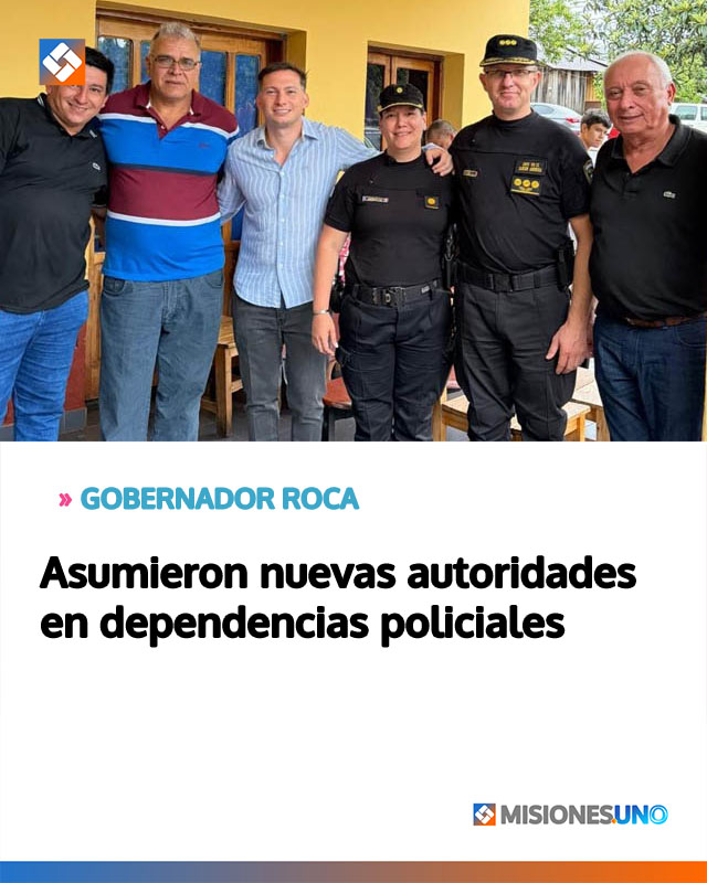 Asumieron nuevas autoridades en dependencias policiales