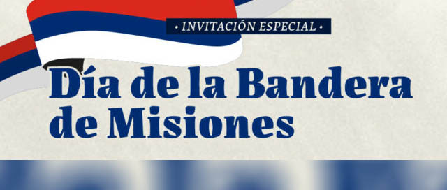 OBERÁ: Convocan al acto oficial por el Día de la Bandera de Misiones