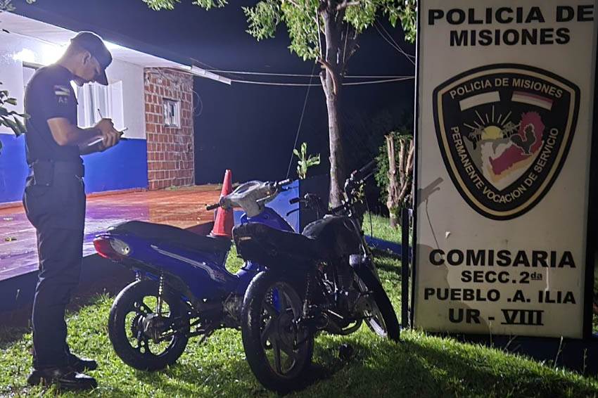 DOS DE MAYO: Detenciones y motos retenidas en distintos operativos policiales