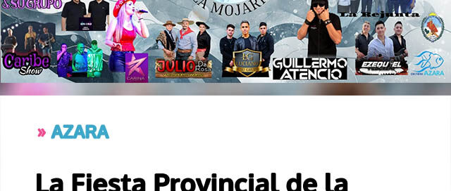 La Fiesta Provincial de la Mojarrita celebra su vigésima primera edición