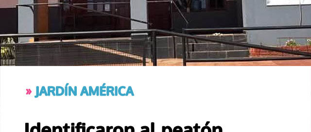 Identificaron al peatón fallecido en el siniestro vial sobre la Ruta 12