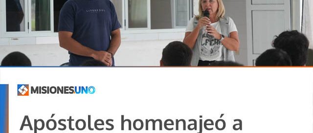 Apóstoles homenajeó a brigadistas que combatieron incendios en la Patagonia