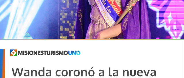 Wanda coronó a la nueva Reina Provincial de las Piedras Preciosas