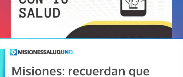 Misiones: recuerdan que está disponible ChaViS, el chat virtual de salud