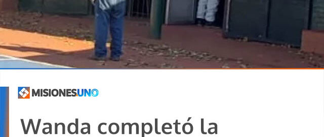 Wanda completó la fumigación en todas las instituciones educativas de la localidad