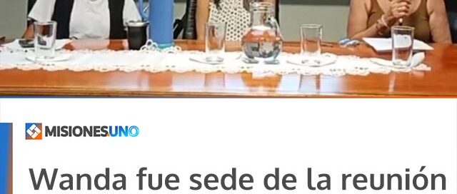 Wanda fue sede de la reunión plenaria de la Federación Misionera de Cooperativas de Agua Potable