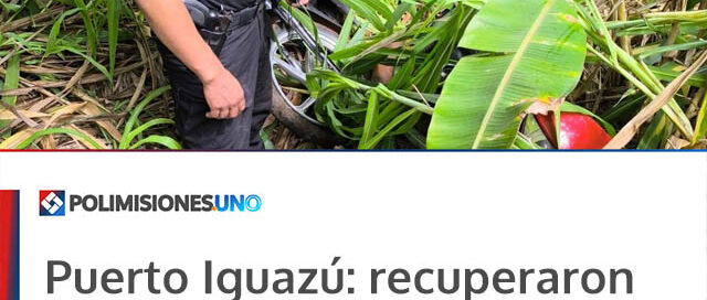 Puerto Iguazú: recuperaron una moto robada y hallaron otro rodado oculto en una zona de malezas