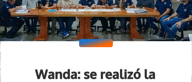 Wanda: se realizó la asamblea anual de la Cooperativa de Servicios Públicos
