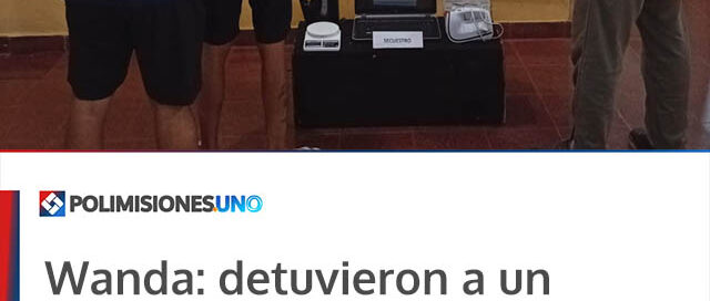 Wanda: detuvieron a un joven con antecedentes y recuperaron objetos robados en barrio San Miguel