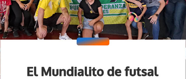 El Mundialito de futsal reunió a las inferiores en el Polideportivo de Wanda