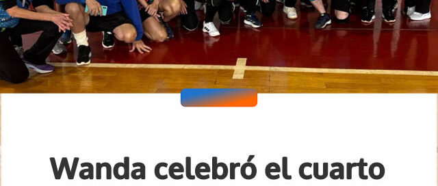 Wanda celebró el cuarto aniversario de su equipo de Newcom con un torneo amistoso
