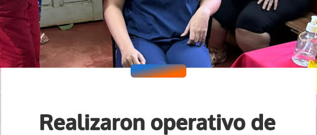 Realizaron operativo de salud con vacunación y asistencia en el barrio San Francisco